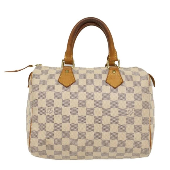 LOUIS VUITTON Damier Azur Speedy 25 Hand Bag - Picture 2 of 15